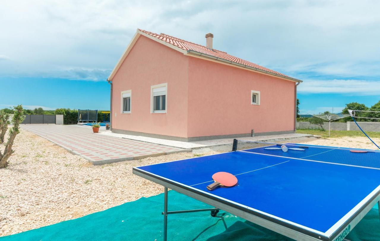 Villa Maris Zadarvillas Tinj Bagian luar foto
